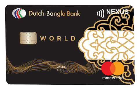 DBBL NEXUS MASTERCARD WORLD CREDIT CARD