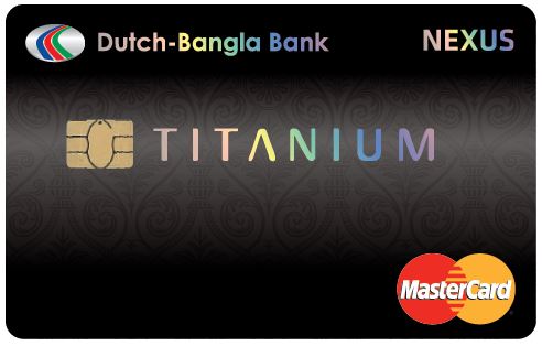 DBBL MasterCard Titanium Card (the Premium brand)