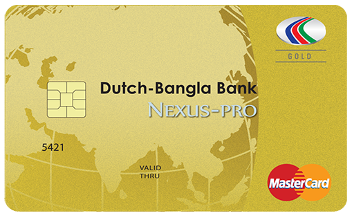 DBBL MasterCard Gold International Credit Card